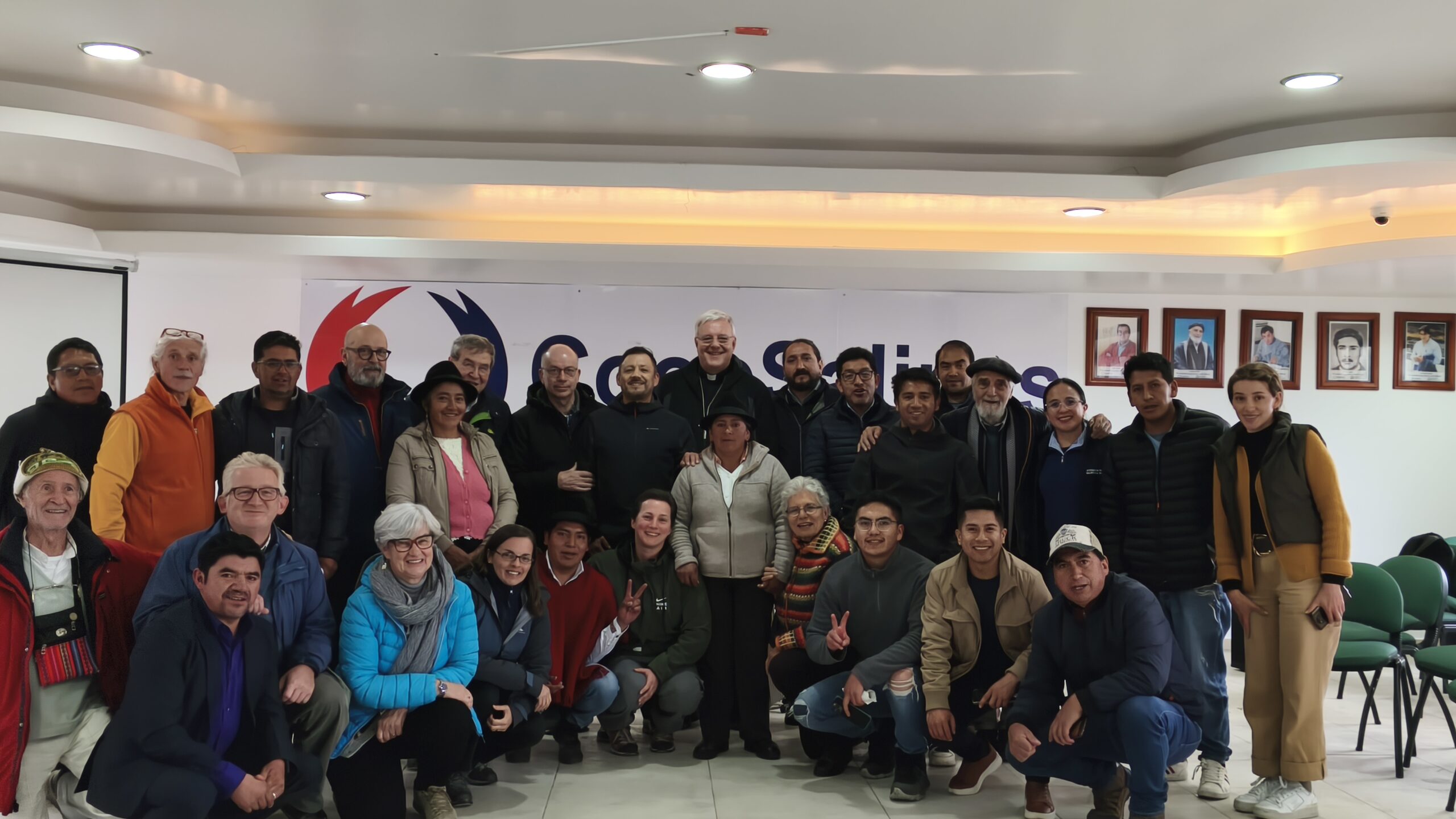 Bishop Michele visits Salinas, Ecuador for a meeting on the solidarity economy